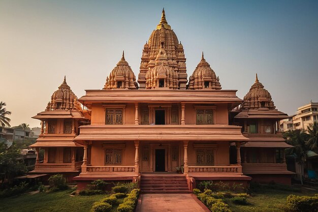 Photo temple in khajuraho stone carved erotic bas relief in hindu temple in khajuraho india unesco worl