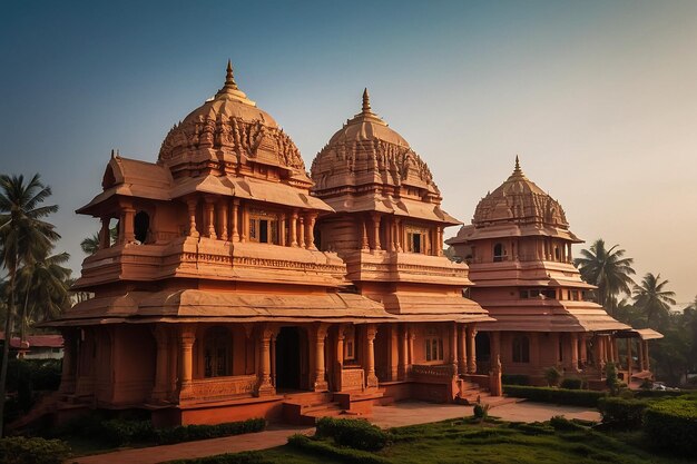 Photo temple in khajuraho stone carved erotic bas relief in hindu temple in khajuraho india unesco worl