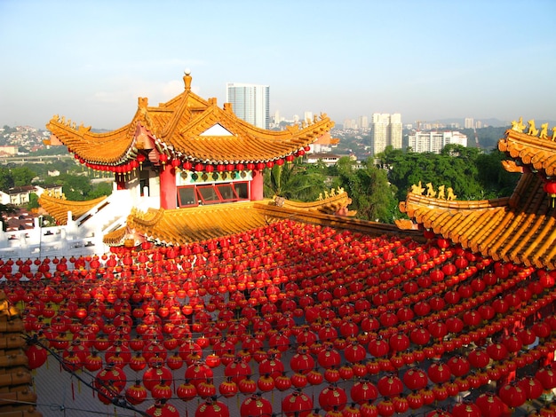 The temple in Kuala Lumpur Malaysia