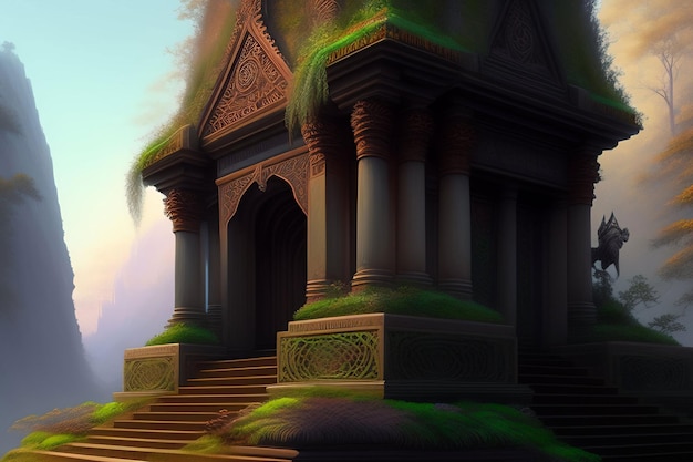 The temple of the lost kingdom