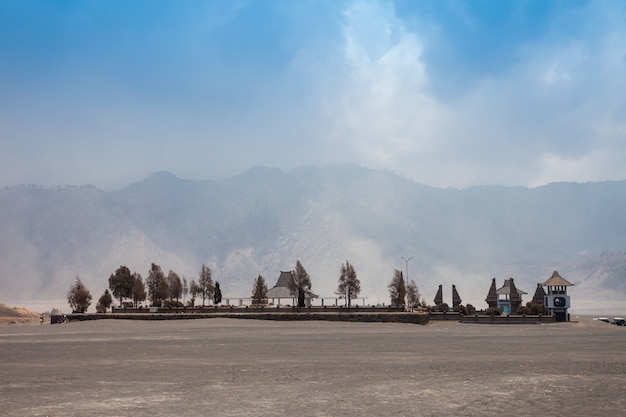 Temple near Bromo