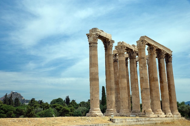 Temple of Olympian Zeus Athens Greece