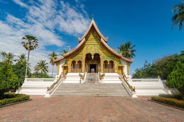 Храм изображения Будды Phra Bang, Луангпрабанг, Лаос.