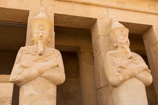 Temple of Queen Hatshepsut View of the temple in the rock in Egypt