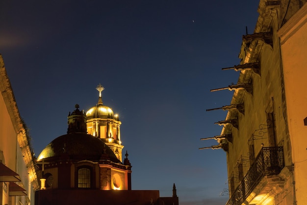 Temple of San Francisco de Asis in Queretaro Mexico