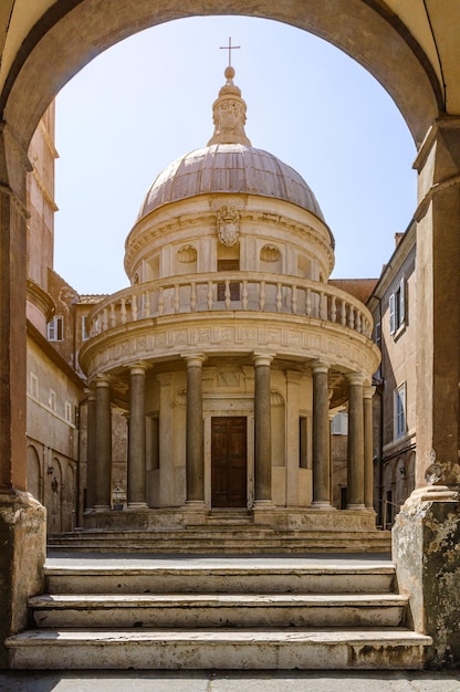 Temple of San Pietro in Montorio Rome work of Bramante