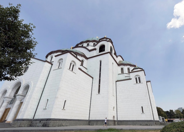 Tempio di san sava nella capitale serba di belgrado