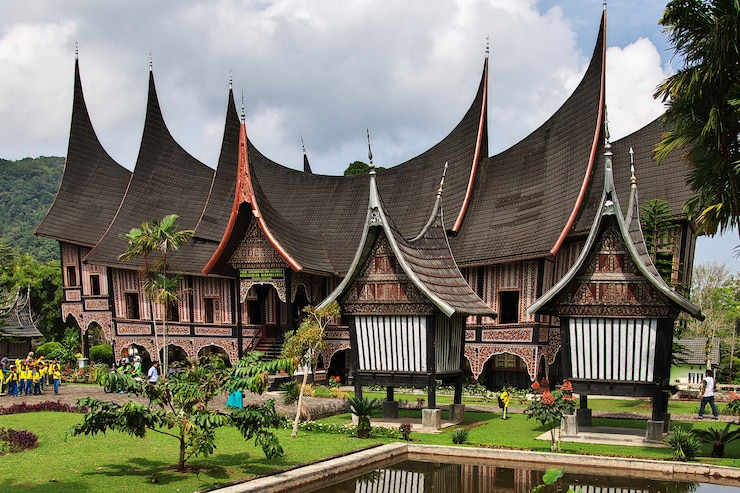 インドネシアスマトラ島の寺院