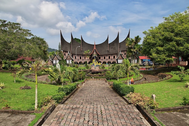 The temple on Sumatra island, Indonesia