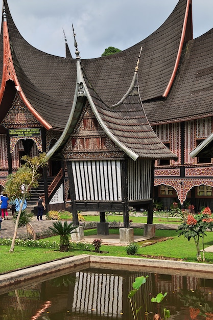 The temple on Sumatra island, Indonesia