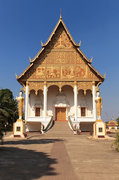 Temple in Vientiane, Laos