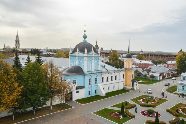 Temples in the historical part of the city of Kolomna