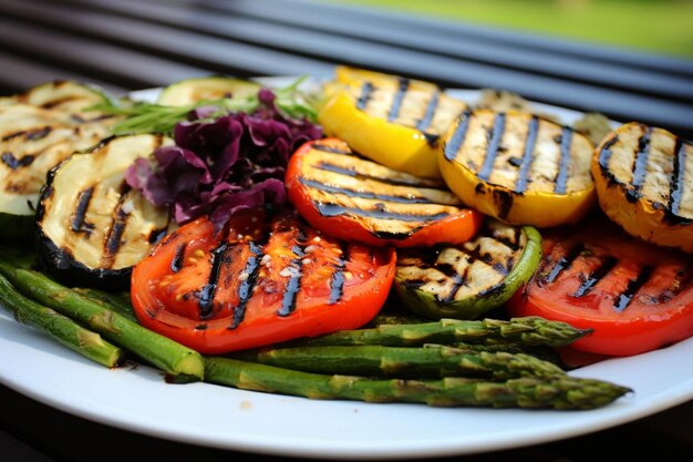 Tempting Grilled Veggie Delight