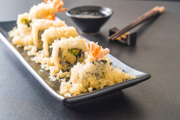 tempura shrimp sushi roll 