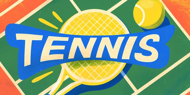 Photo tennis background image sports background