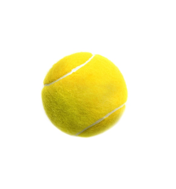 Photo tennis ball isolated on white