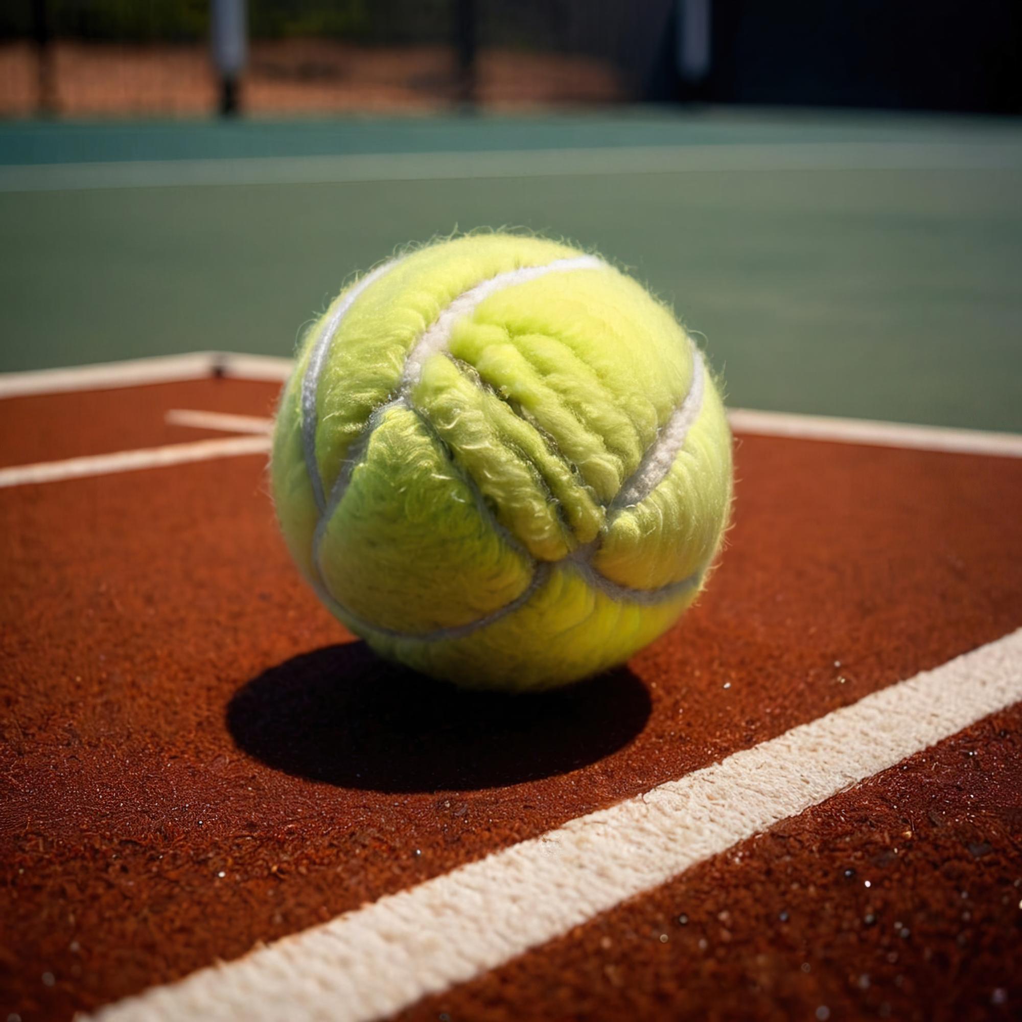 Photo tennis ball sport equipment item sporting goods