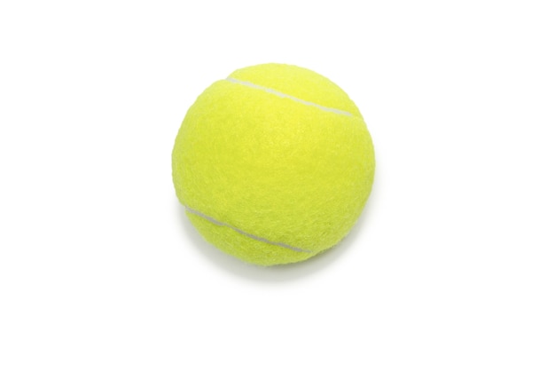 Tennis balls isolated on white.