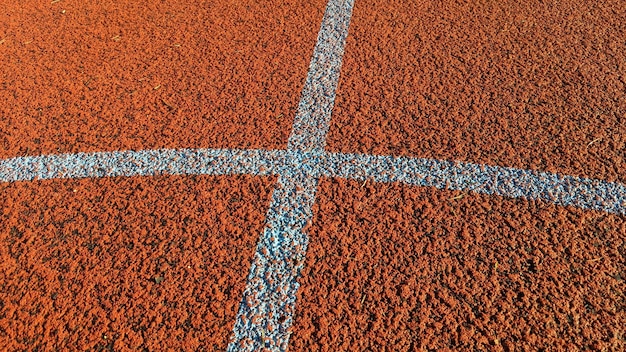 Foto scenario del campo da tennis