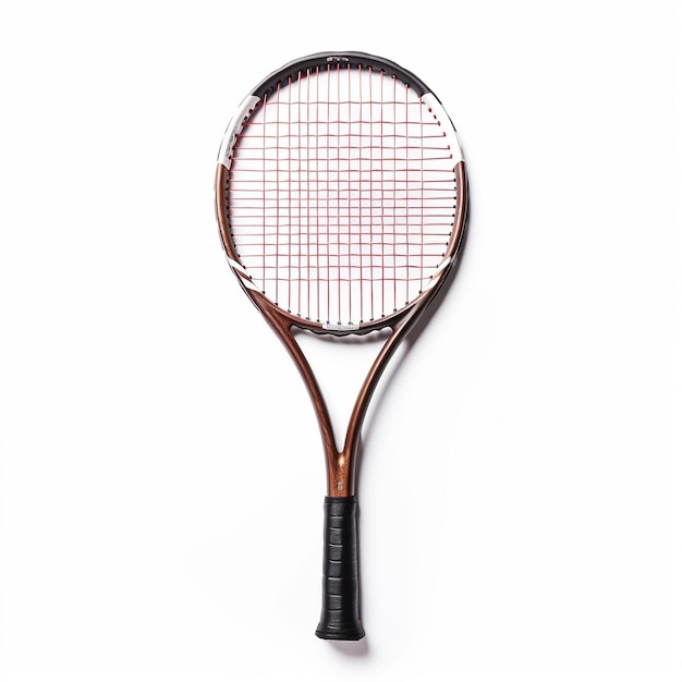 Tennis racket on transparent background AI