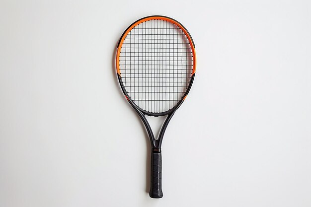 Tennis Racket On White Background