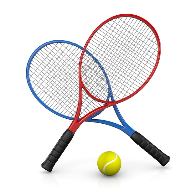 Tennis wedstrijd