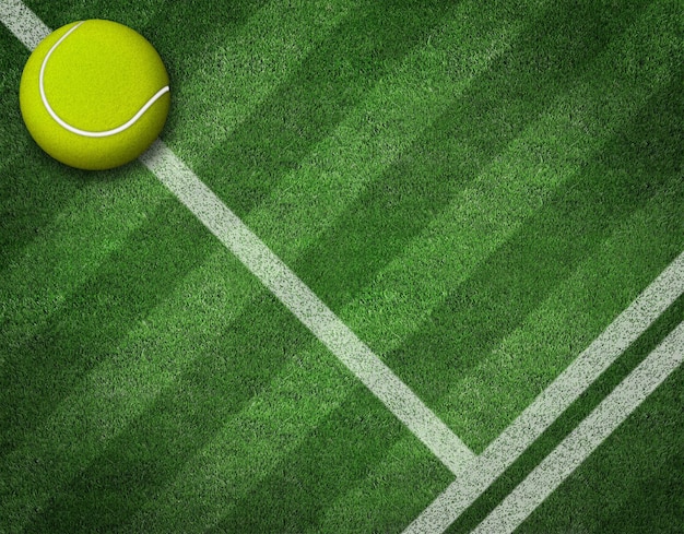 tennisbaan gras vloer textuur wimbledon bal abstract lijn actie activiteit background