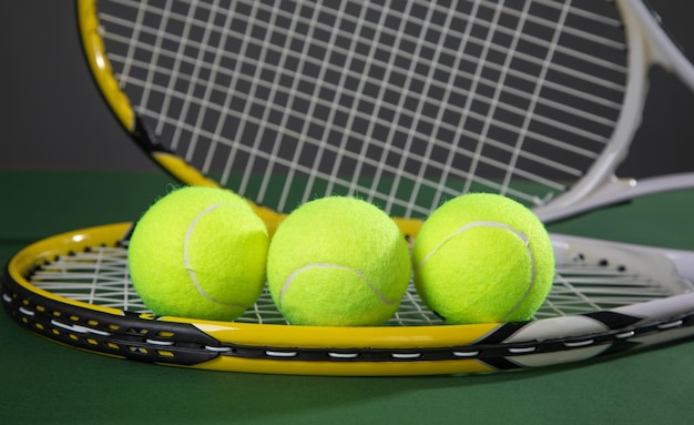 Tennisbal en rackets Sport Hobby Lifestyle
