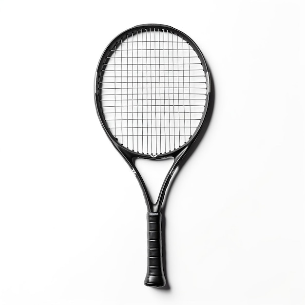 Tennisracket op transparante achtergrond AI