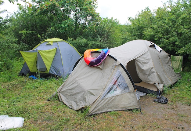 Tent camp