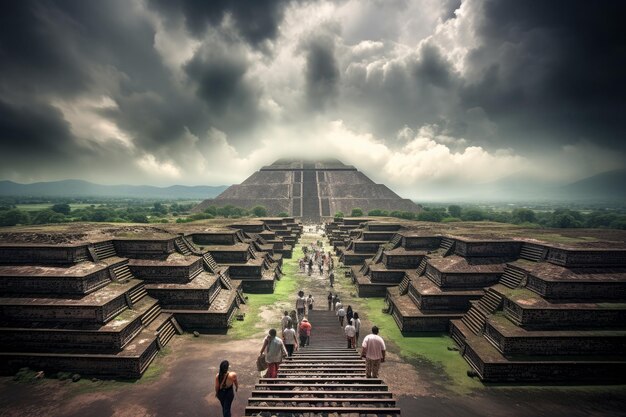 Photo teotihuacan tales mexico photo