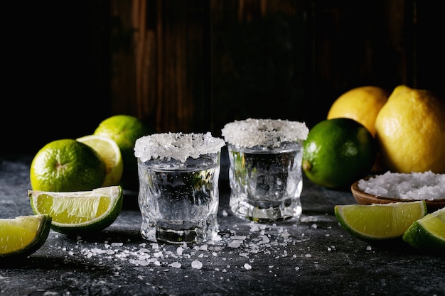 Tequila in een glas