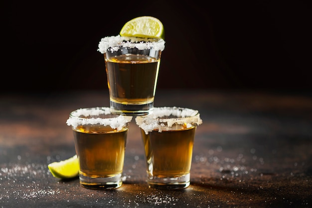 Premium Photo | Tequila shots