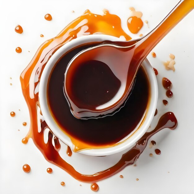 Foto teriyaki saus kookrecepten ingrediënten kookgereedschap creatief voedsel