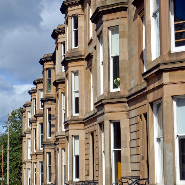 Terraced Houses in Glasgow