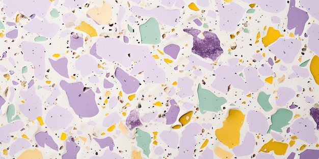 Foto texture terrazzo realistiche sfondo astratto alla moda