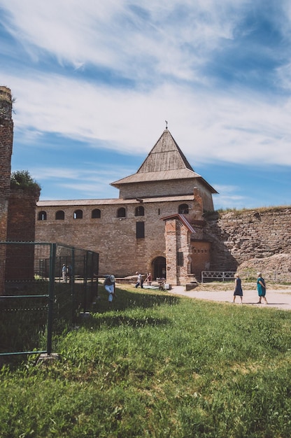 The territory of the Fortress Oreshek in Russia