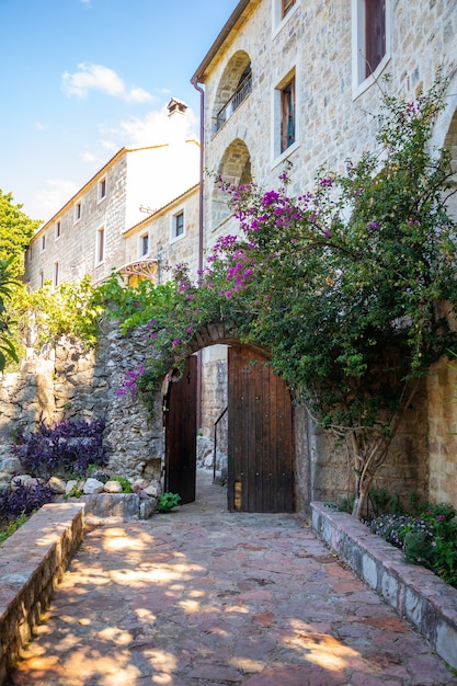 Territory of monastery podmaine or podostrog budva montenegro