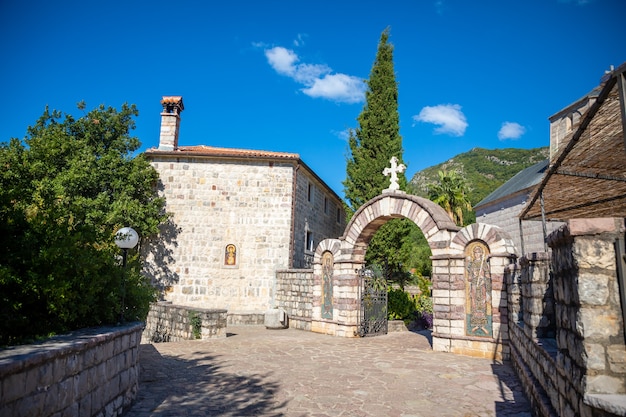 Territory of monastery podmaine or podostrog budva montenegro