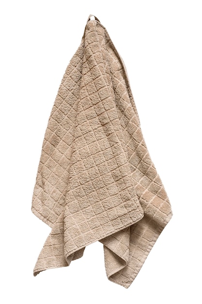 Terry towel isolated