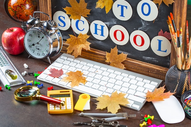 Terug naar schoolbenodigdheden en accessoires