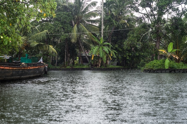 terug wateren Kerala India rivier