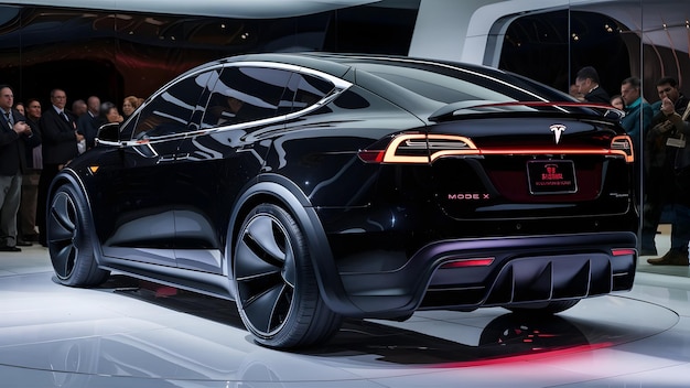 Фото tesla model x - это роскошный автомобиль tesla.