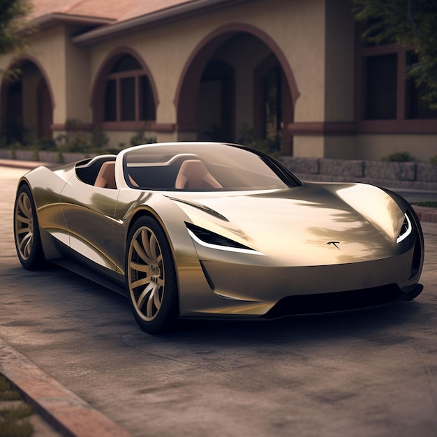 Tesla Roadster Sport at the 2010 Canadian International Auto Show