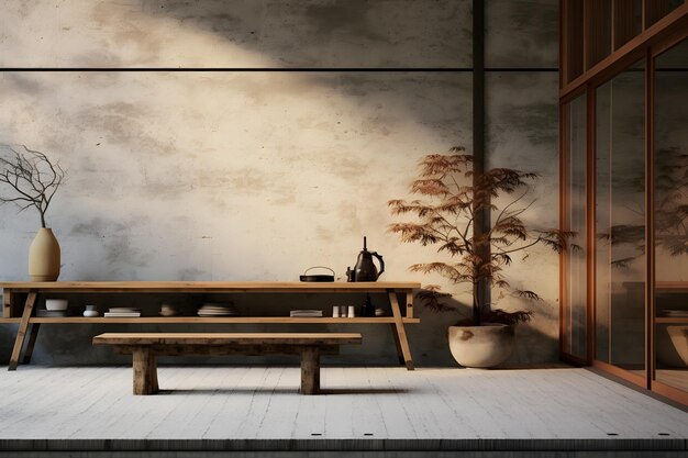 A Testament to Sustainable Beauty JapandiInspired Sustainable Home Exuding Reclaimed Wood and Bamboo