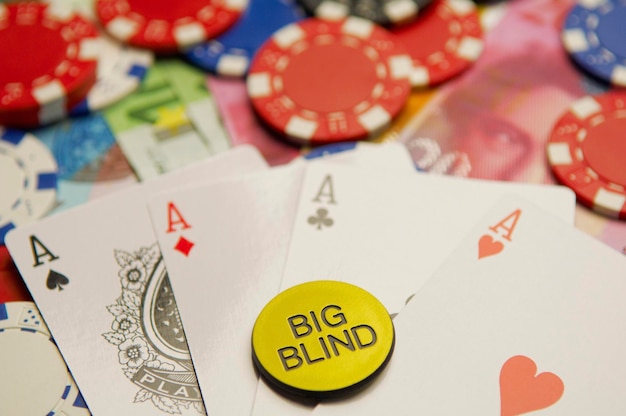 Texas Hold'em Poker Big Blind