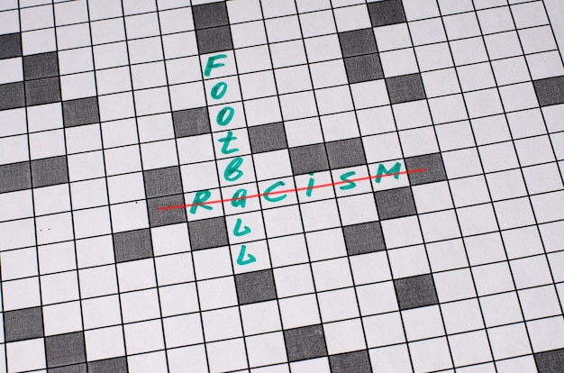 Text in crossword