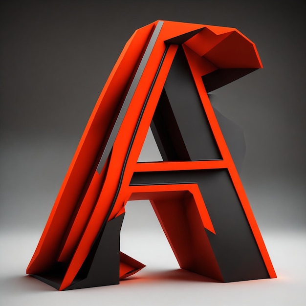 Text Effect Letter A