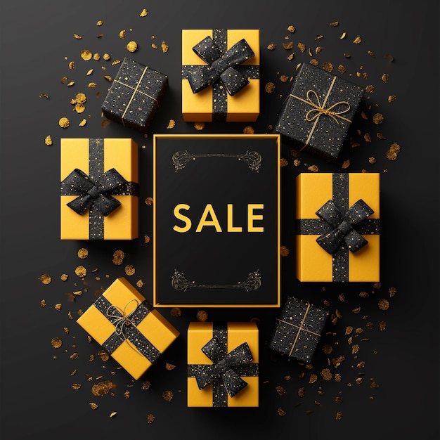 Text sale for banner copy space background greeting card poster super gold big promo coupon discount present gift price marketing
