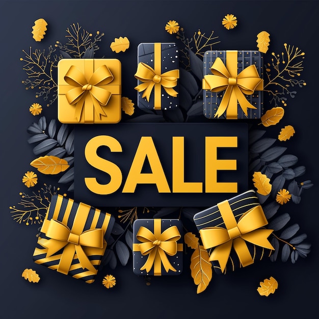 Text sale for banner copy space background greeting card poster super gold big promo coupon discount present gift price marketing